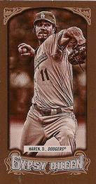 2014 Topps Gypsy Queen - Mini Sepia #203 Dan Haren Front