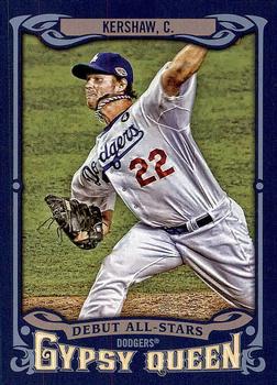 2014 Topps Gypsy Queen - Debut All Stars #AS-CK Clayton Kershaw Front