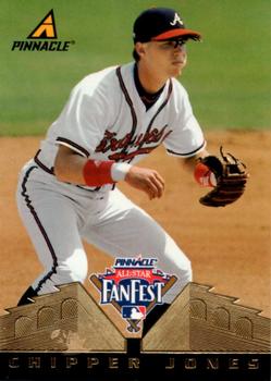 1997 Pinnacle FanFest #FF6 Chipper Jones Front