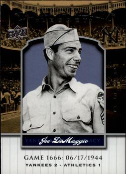 2008 Upper Deck Yankee Stadium Legacy #1666 Joe DiMaggio Front