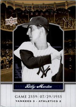 2008 Upper Deck Yankee Stadium Legacy #2559 Billy Martin Front