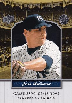 2008 Upper Deck Yankee Stadium Legacy #5590 John Wetteland Front