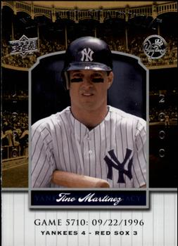 2008 Upper Deck Yankee Stadium Legacy #5710 Tino Martinez Front