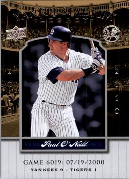 2008 Upper Deck Yankee Stadium Legacy #6019 Paul O'Neill Front