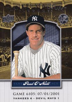 2008 Upper Deck Yankee Stadium Legacy #6105 Paul O'Neill Front