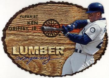 1997 Fleer - Lumber Company #9 Ken Griffey Jr. Front
