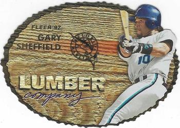 1997 Fleer - Lumber Company #15 Gary Sheffield Front