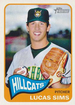2014 Topps Heritage Minor League #29 Lucas Sims Front