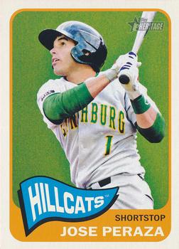 2014 Topps Heritage Minor League #124 Jose Peraza Front