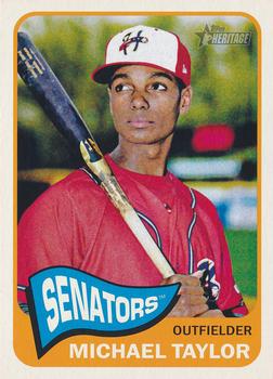 2014 Topps Heritage Minor League #168 Michael Taylor Front