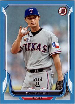 2014 Bowman - Blue #30 Yu Darvish Front