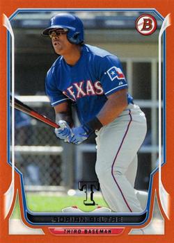 2014 Bowman - Orange #31 Adrian Beltre Front