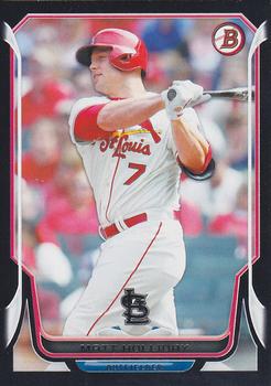 2014 Bowman - Black #101 Matt Holliday Front