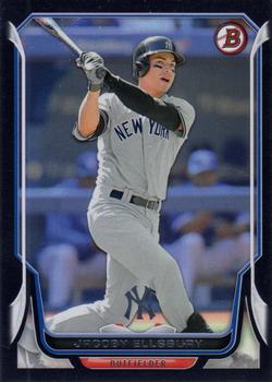 2014 Bowman - Black #210 Jacoby Ellsbury Front