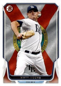 2014 Bowman - Hometown #80 Matt Moore Front