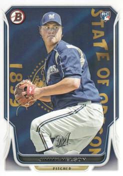 2014 Bowman - Hometown #129 Jimmy Nelson Front