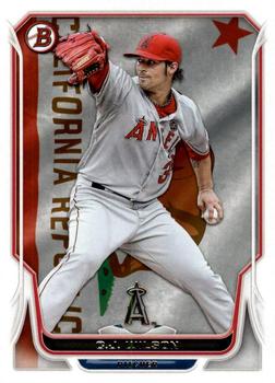 2014 Bowman - Hometown #147 C.J. Wilson Front