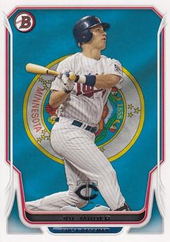 2014 Bowman - Hometown #189 Joe Mauer Front