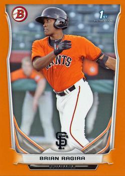 2014 Bowman - Prospects Orange #BP100 Brian Ragira Front