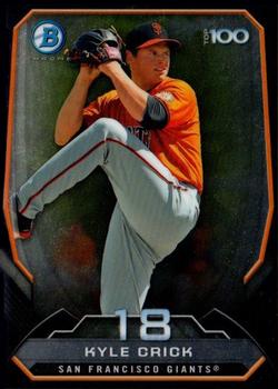 2014 Bowman - Top 100 Prospects #BTP-18 Kyle Crick Front