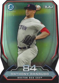 2014 Bowman - Top 100 Prospects Die Cut Refractors #BTP-84 Anthony Ranaudo Front