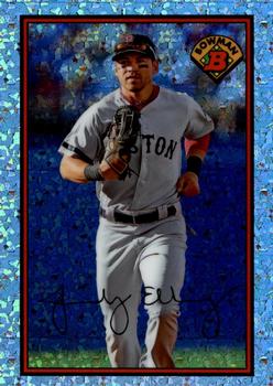 2014 Bowman - 1989 Bowman is Back Silver Diamond Refractor #89BIB-JE Jacoby Ellsbury Front