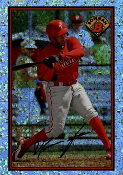 2014 Bowman - 1989 Bowman is Back Silver Diamond Refractor #89BIB-MF Maikel Franco Front