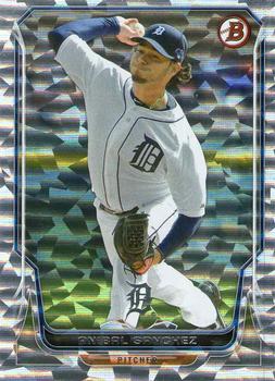 2014 Bowman - Silver Ice #60 Anibal Sanchez Front