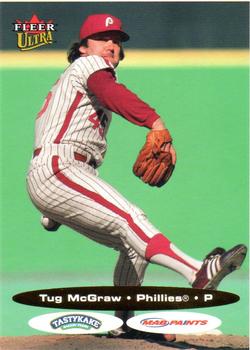 2003 Fleer Ultra Phillies All Vet Team #10 Tug McGraw Front