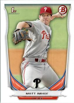 2014 Bowman Draft #DP45 Matt Imhof Front