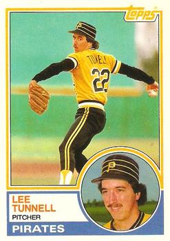 1983 Topps Traded #118T Lee Tunnell Front