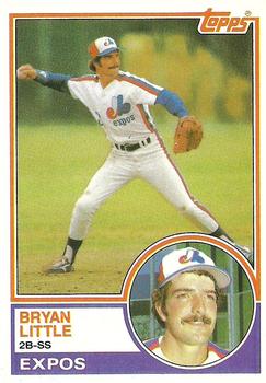 1983 Topps Traded #62T Bryan Little Front