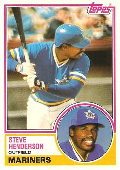 1983 Topps Traded #42T Steve Henderson Front