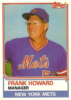 1983 Topps Traded #47T Frank Howard Front