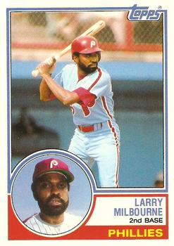 1983 Topps Traded #72T Larry Milbourne Front