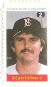 1983 Boston Herald SoxStamps #2 Glenn Hoffman Front