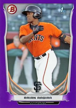 2014 Bowman - Prospects Purple #BP100 Brian Ragira Front