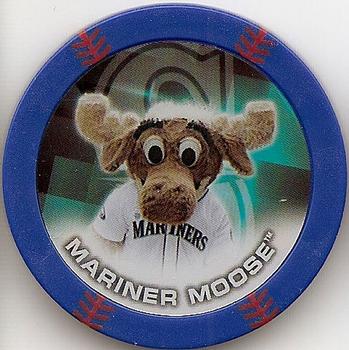 2014 Topps Chipz - Mascots Blue #NNO Mariner Moose Front