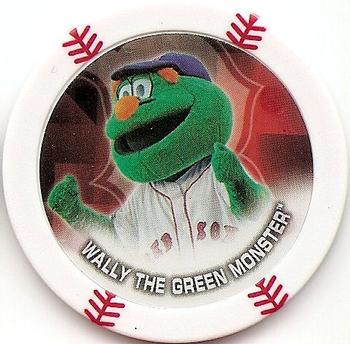 2014 Topps Chipz - Mascots #NNO Wally the Green Monster Front