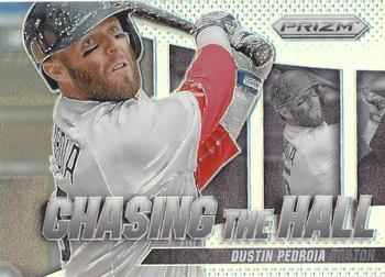 2014 Panini Prizm - Chasing the Hall Prizms #4 Dustin Pedroia Front
