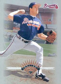 1997 Leaf #85 Greg Maddux Front