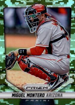 2014 Panini Prizm - Prizms Camo #13 Miguel Montero Front