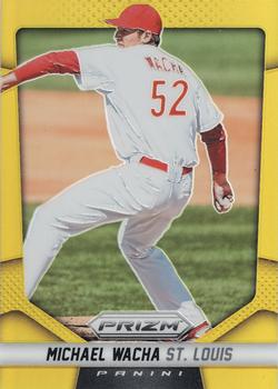 2014 Panini Prizm - Prizms Gold #7 Michael Wacha Front