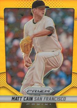 2014 Panini Prizm - Prizms Gold #57 Matt Cain Front