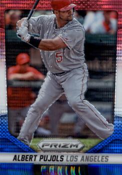 2014 Panini Prizm - Prizms Red White and Blue Pulsar #43 Albert Pujols Front