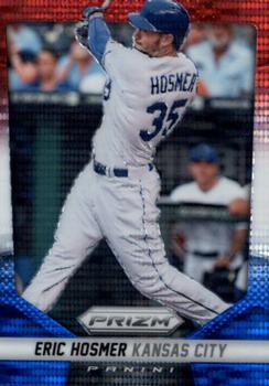 2014 Panini Prizm - Prizms Red White and Blue Pulsar #66 Eric Hosmer Front