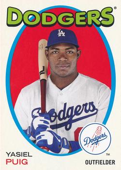 2014 Topps Archives - 1971-72 Topps Hockey #71H-YP Yasiel Puig Front