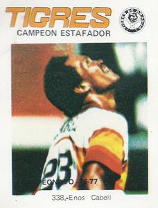 1977-78 Venezuelan Winter League Stickers #338 Enos Cabell Front