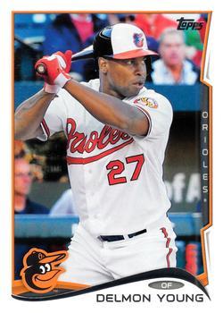 2014 Topps Update #US-160 Delmon Young Front