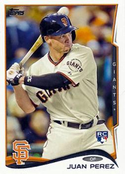 2014 Topps Update #US-271 Juan Perez Front